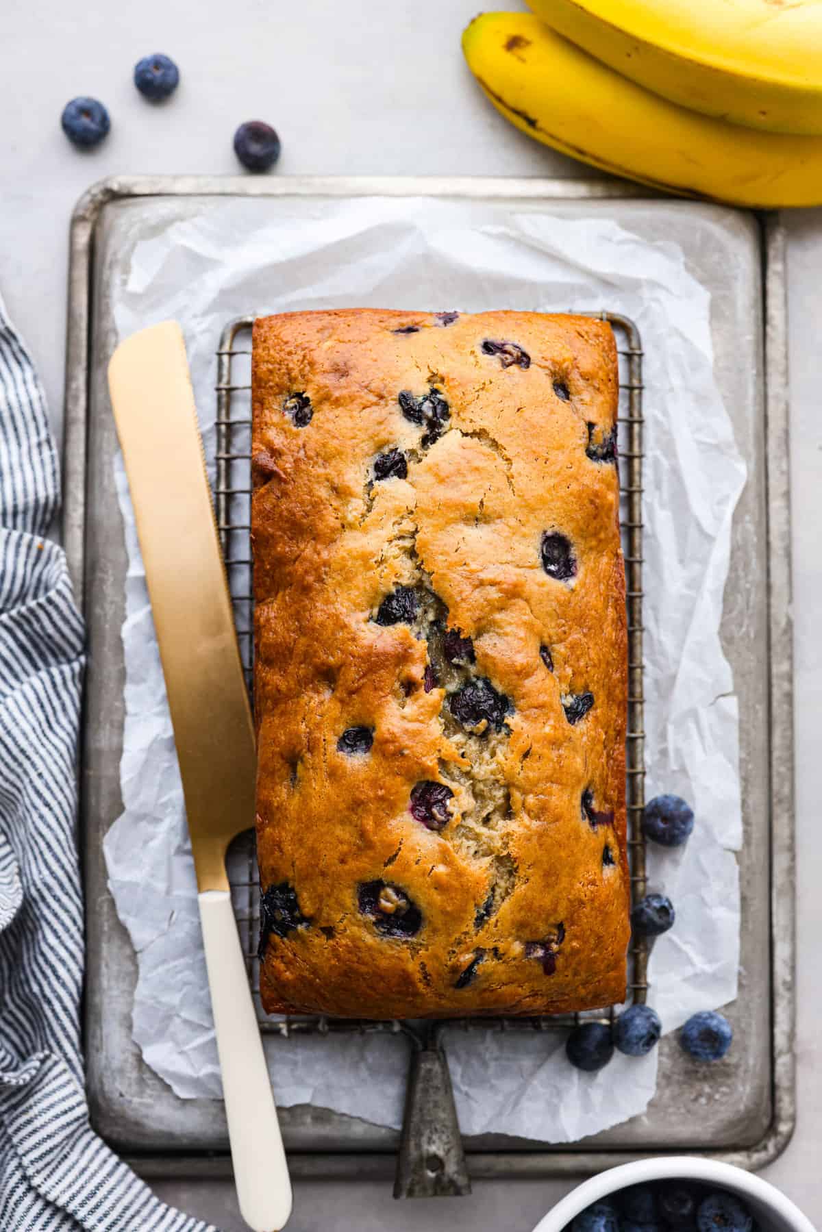 Sour Cream Blueberry Banana Bread: The Secret to Ultra Moist Perfection